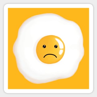 sunny "sad" up egg Sticker